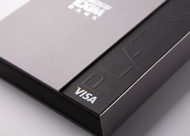 Packaging for Visa premium cards #1